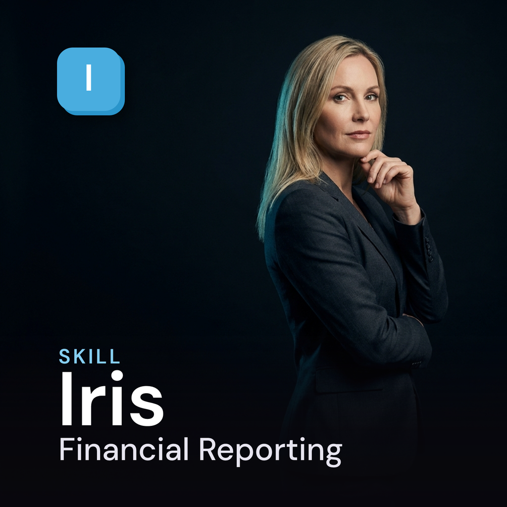 Iris — Financial Reporting AI Skill