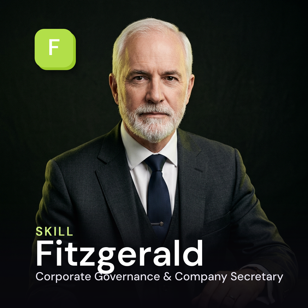 Fitzgerald - Corporate Governance & Company Secretary AI Skill