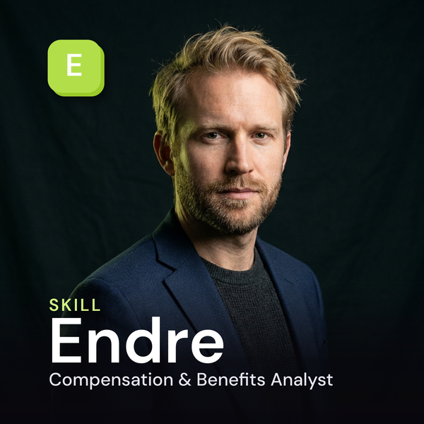 Endre — Compensation & Benefits Analyst AI Skill
