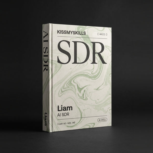 SDR Skill Claude skill by KissMySkills, hardcover volume cover