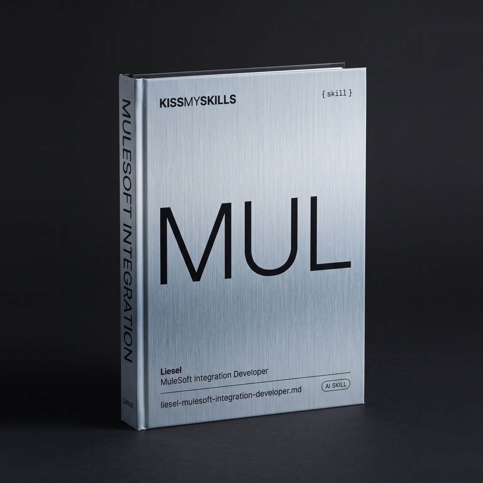 MuleSoft Integration Developer Claude skill by KissMySkills, hardcover volume cover
