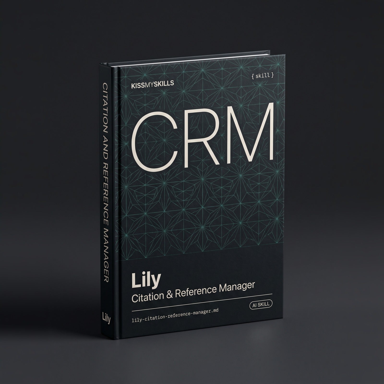 Citation & Reference Manager Claude skill by KissMySkills, hardcover volume cover