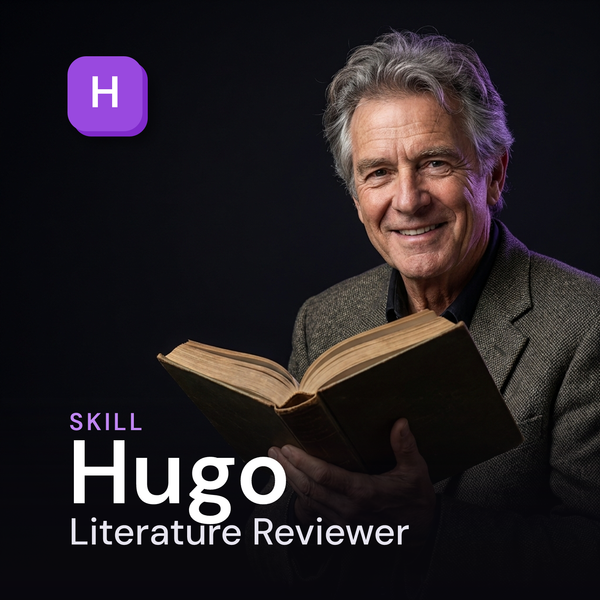 Hugo — Literature Reviewer AI Skill