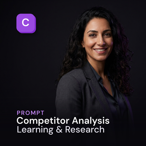 Competitor Analysis — Learning & Research Prompt