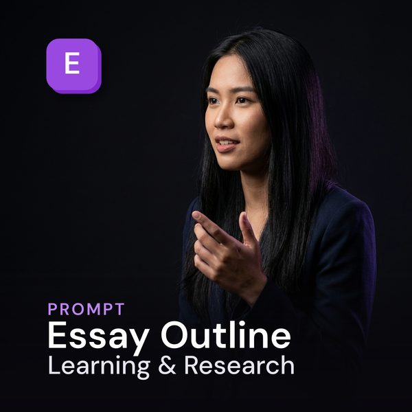 Essay Outline — Learning & Research Prompt