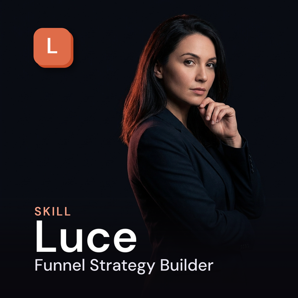 Luce — Funnel Strategy Builder AI Skill