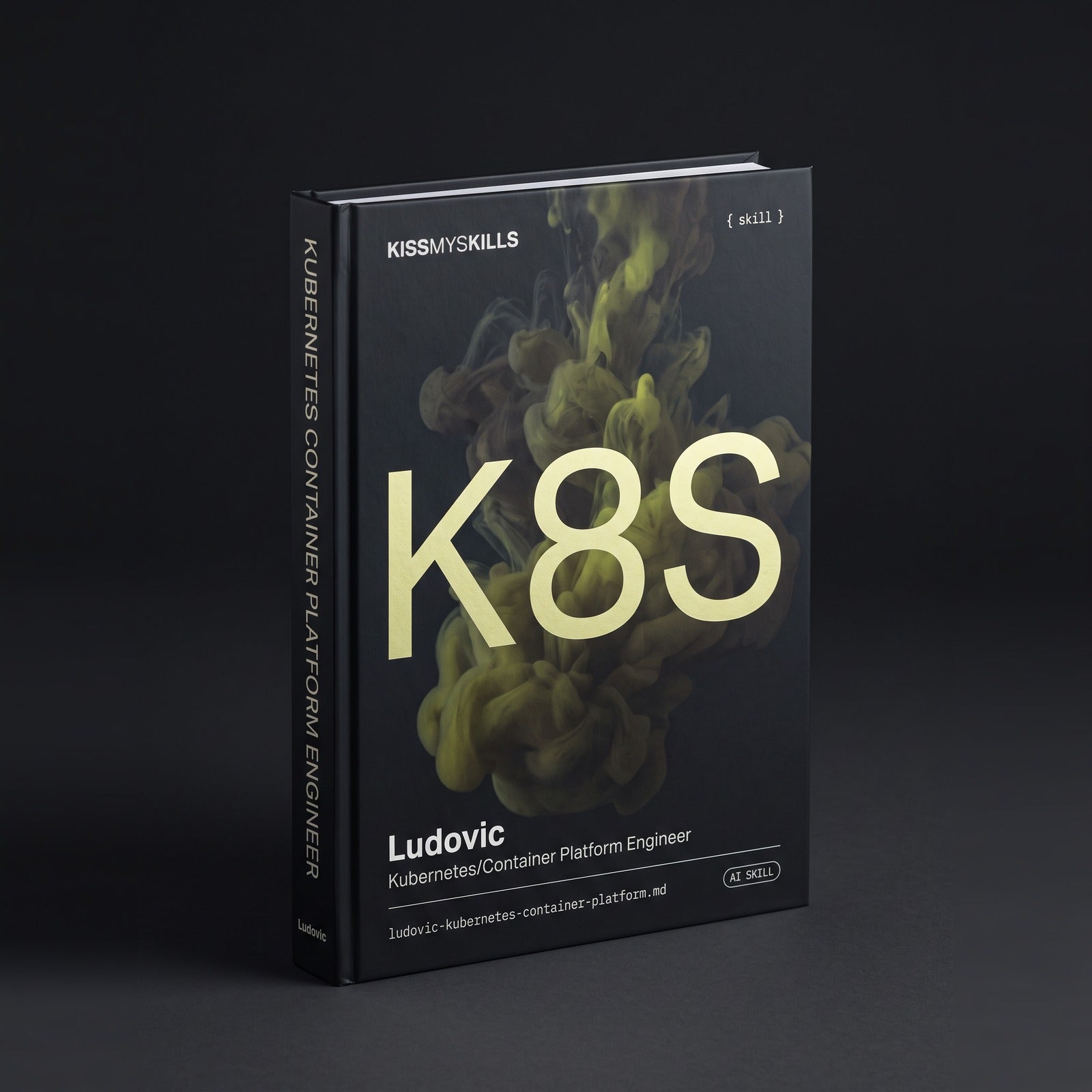 Ludovic - Kubernetes/Container Platform Engineer Claude skill by KissMySkills, hardcover volume cover