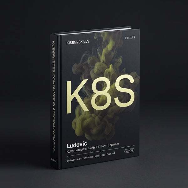 Ludovic - Kubernetes/Container Platform Engineer Claude skill by KissMySkills, hardcover volume cover