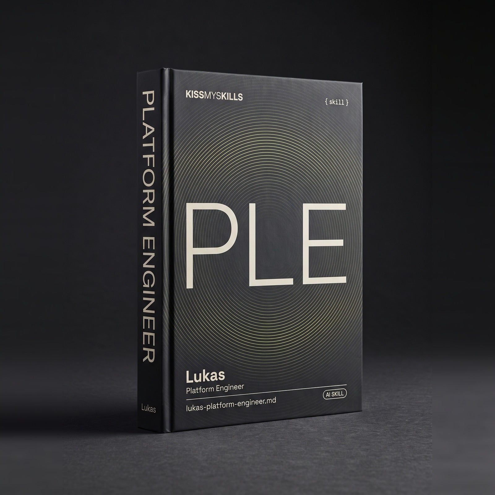 Platform Engineer Claude skill by KissMySkills, hardcover volume cover