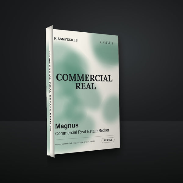 Magnus - Commercial Real Estate Broker AI Skill cover