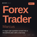 Forex Trader, Marcus AI skill by KissMySkills, cover