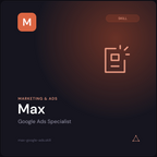 Max — Google Ads Specialist AI Skill preview 3