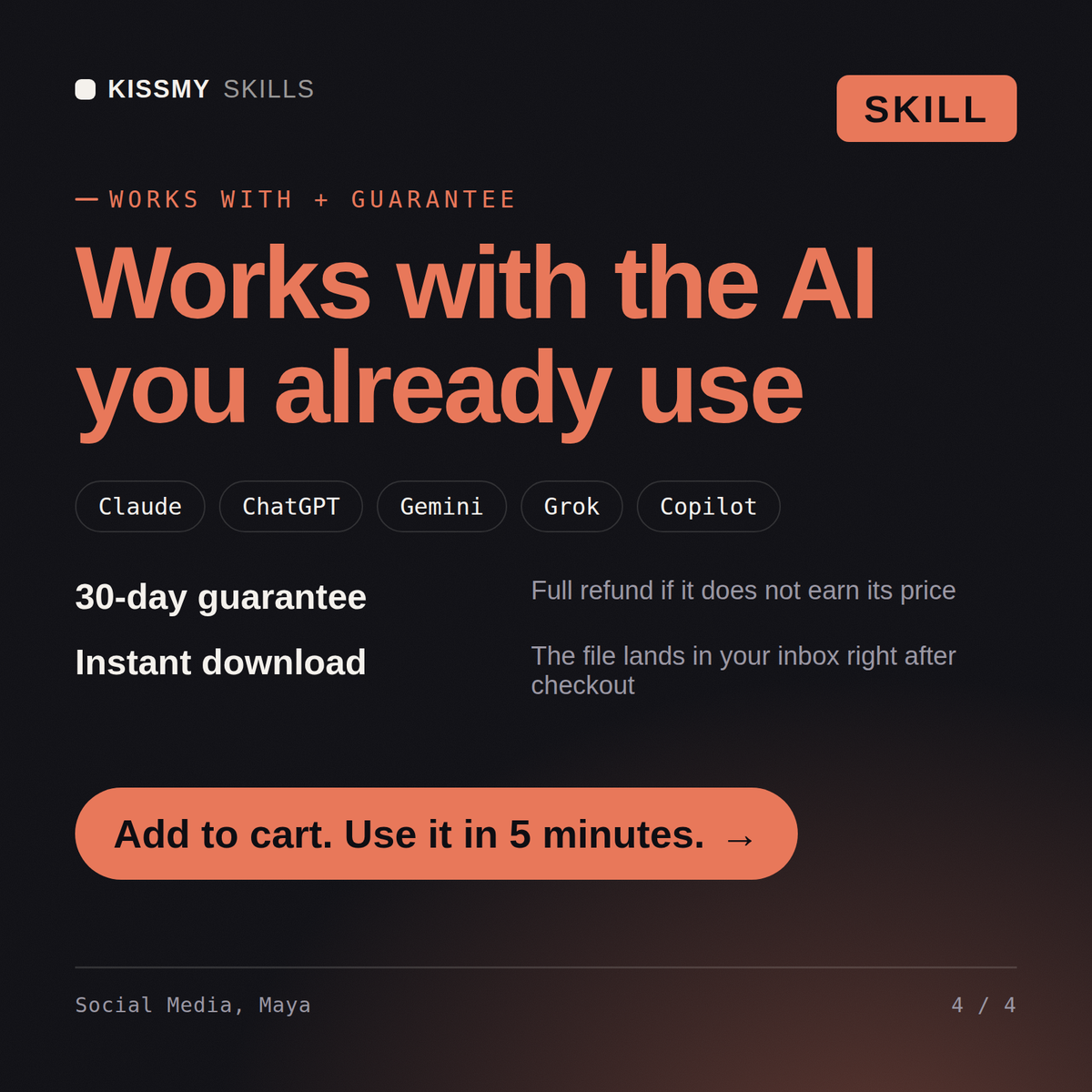 Maya - Social Media Manager AI Skill