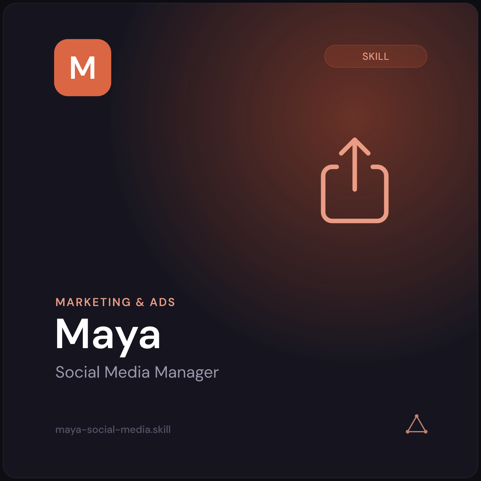 Maya — Social Media Manager AI Skill preview 3