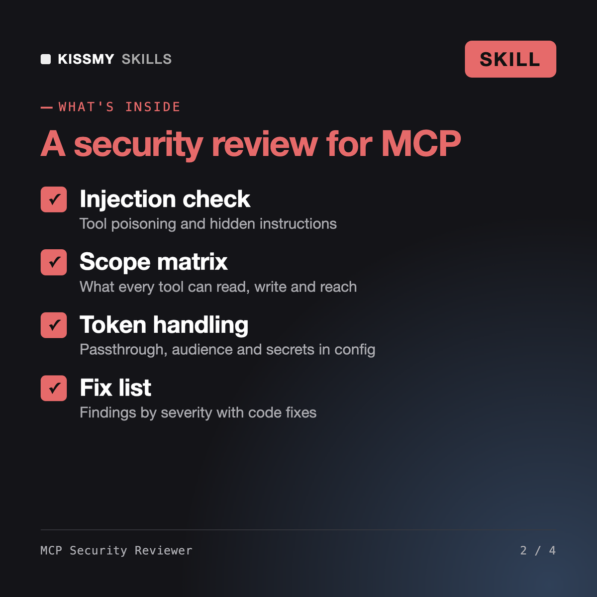 MCP Security Reviewer