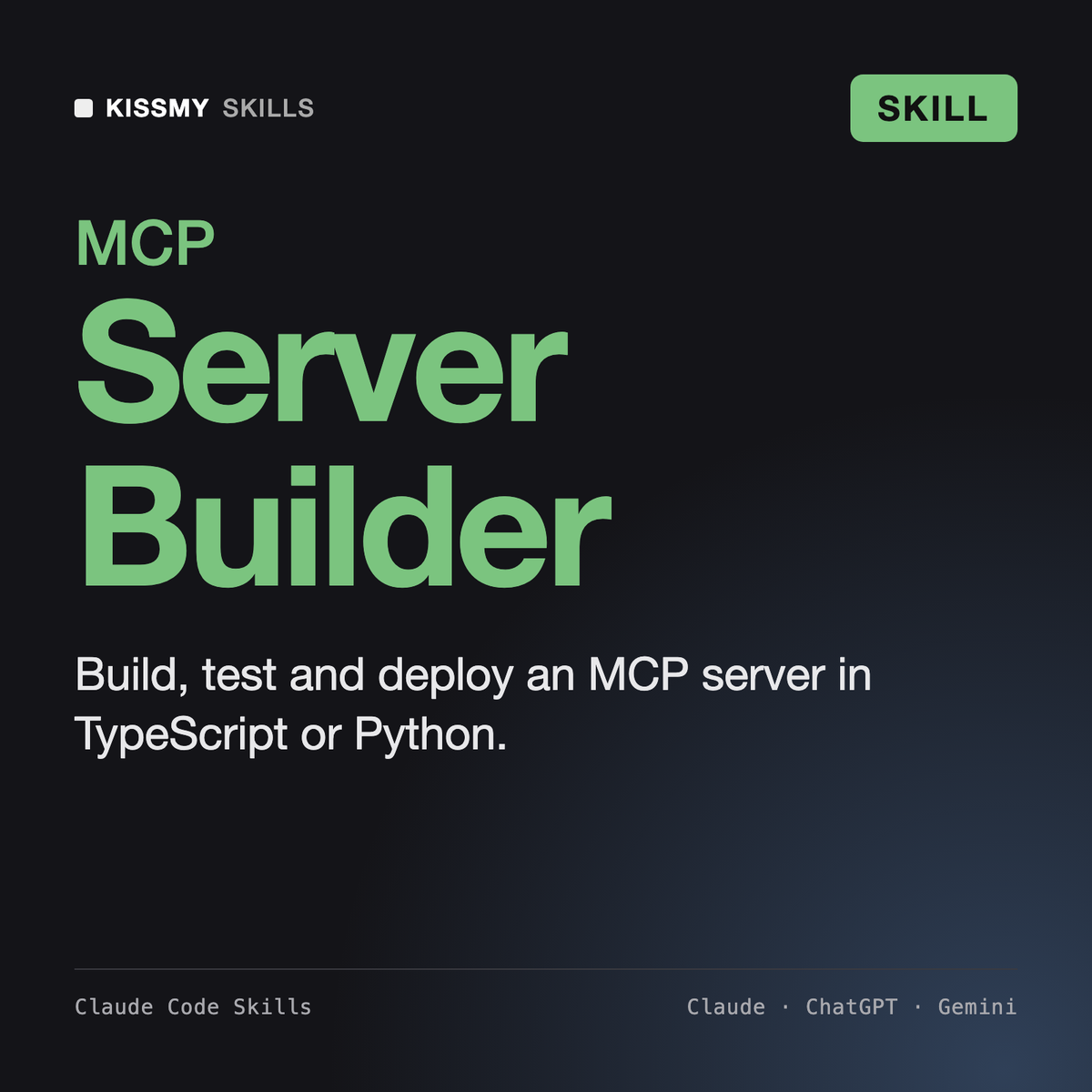 MCP Server Builder