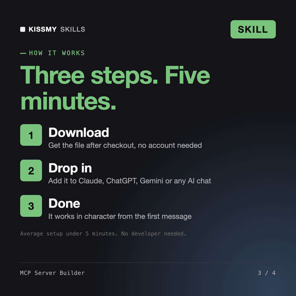 MCP Server Builder