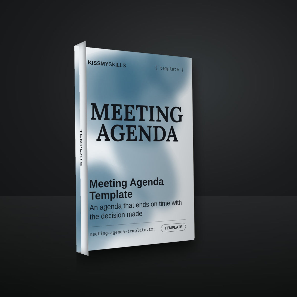 Meeting Agenda Template cover