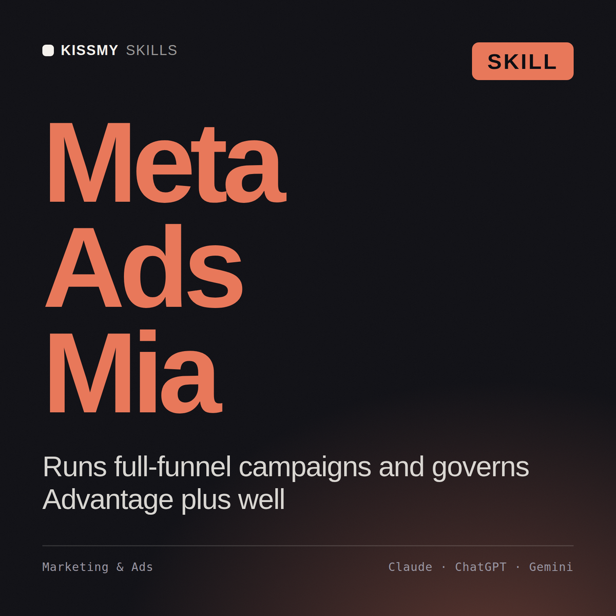 Mia - Meta & Facebook Ads Specialist AI Skill