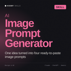 AI Image Prompt Generator AI skill by KissMySkills, cover