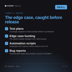 What's inside the QA Engineer, Mira AI skill: Test plans, Edge case hunting, Automation scripts, Bug reports