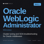 Oracle WebLogic Administrator, Miroslav AI skill by KissMySkills, cover