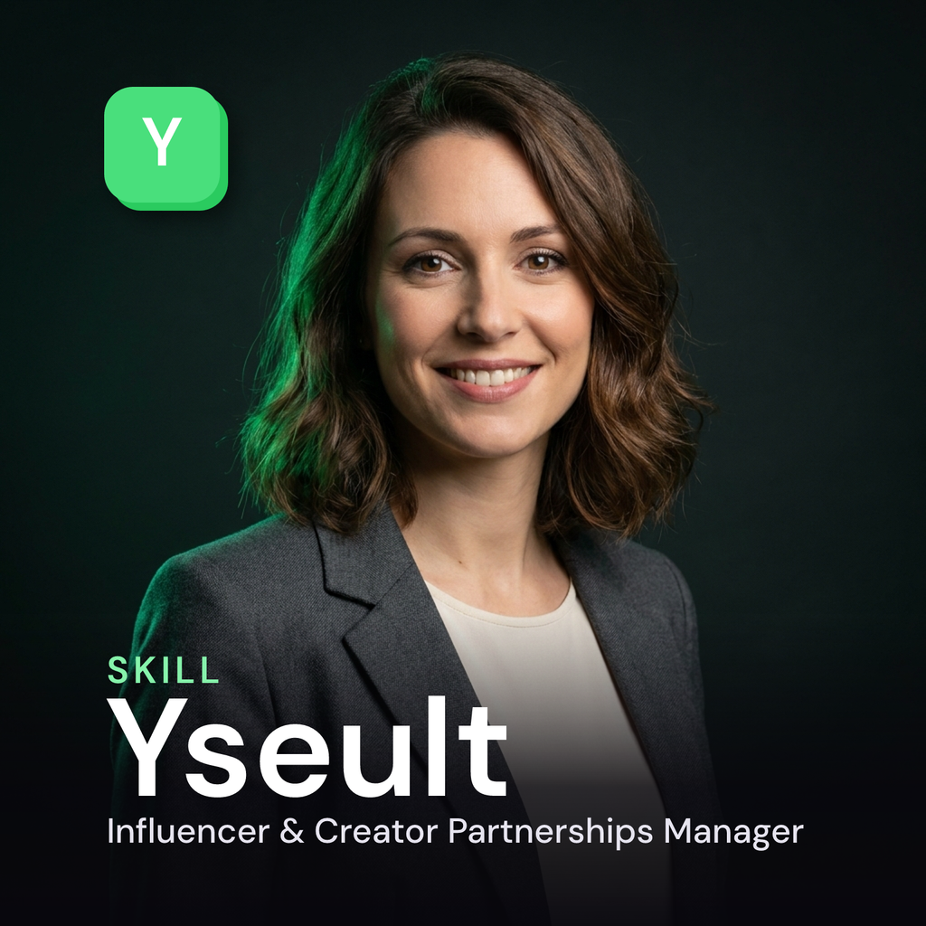 Yseult - Influencer & Creator Partnerships Manager AI Skill