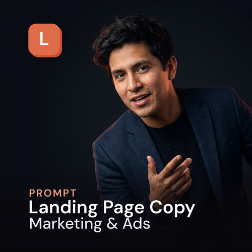 Landing Page Copy — Marketing & Ads Prompt