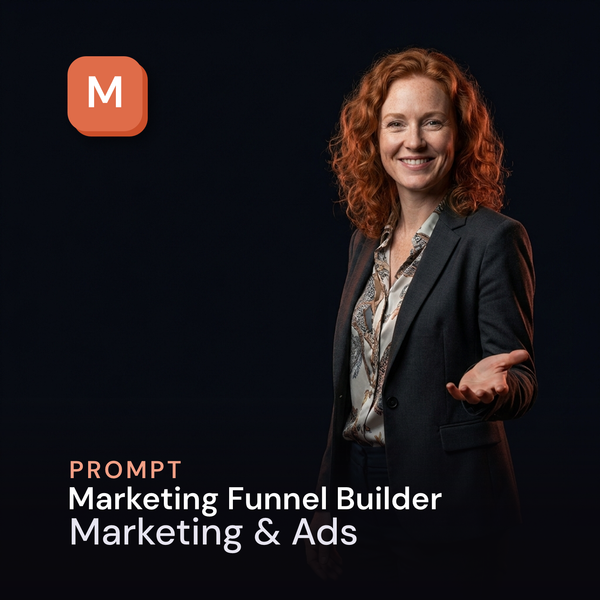 Marketing Funnel Builder — Marketing & Ads Prompt