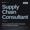 Supply Chain Consultant, Nadia AI skill by KissMySkills, cover