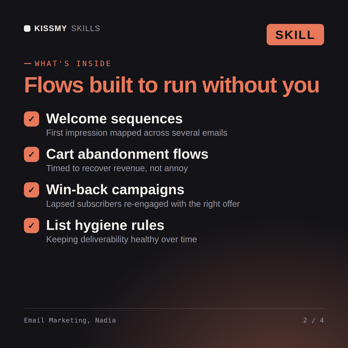 Nadia - Email Marketing Specialist AI Skill