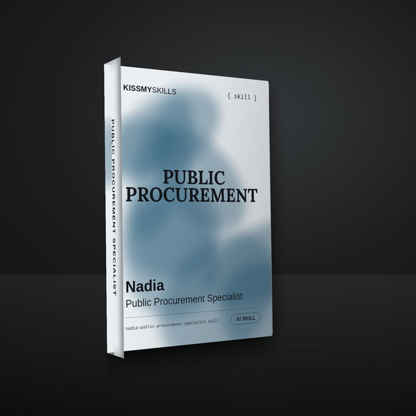 Nadia - Public Procurement Specialist AI Skill cover