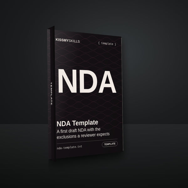 NDA Template cover