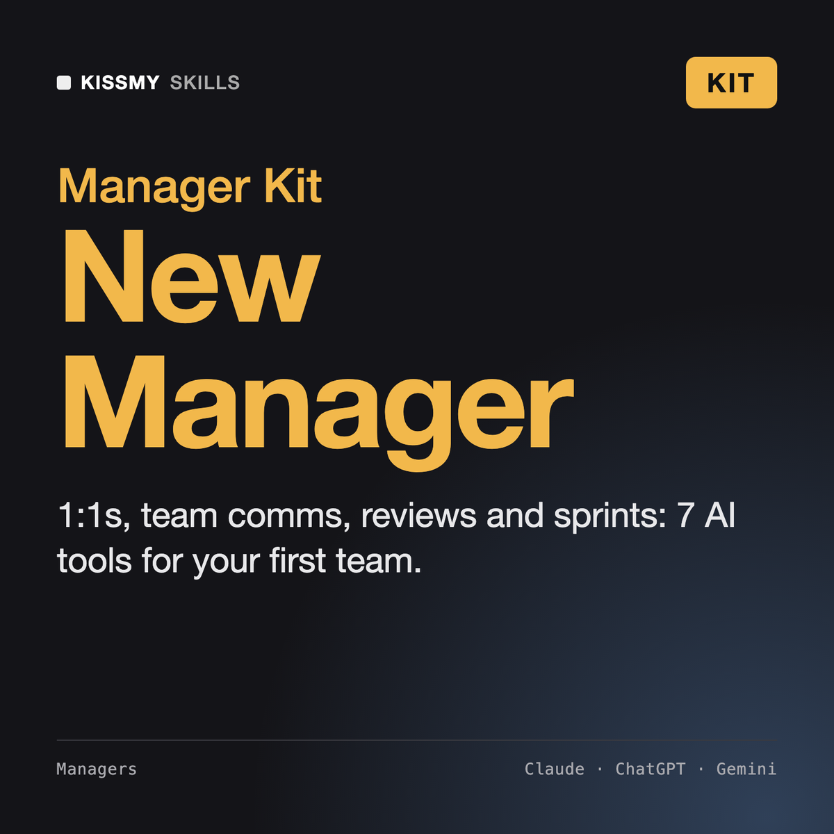 New Manager Kit by KissMySkills, cover