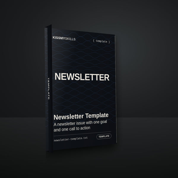 Newsletter Template cover