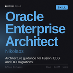 Oracle Enterprise Architect, Nikolaos AI skill by KissMySkills, cover
