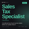 Sales Tax Specialist, Oksana AI skill by KissMySkills, cover
