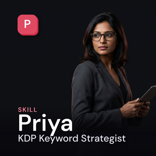 Priya — KDP Keyword Strategist AI Skill