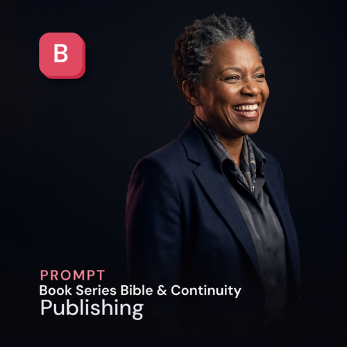 Book Series Bible & Continuity — Publishing Prompt