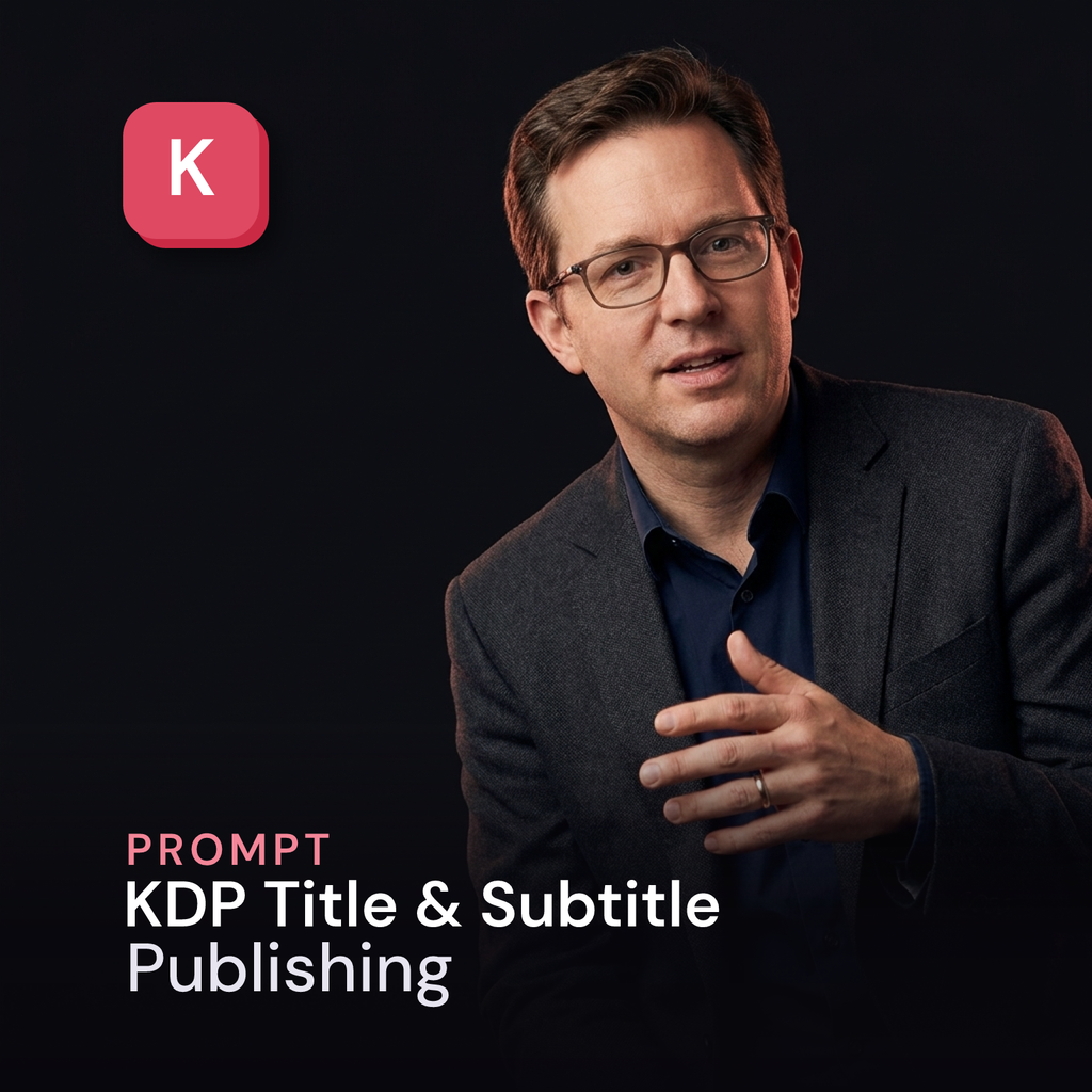 KDP Title & Subtitle — Publishing Prompt