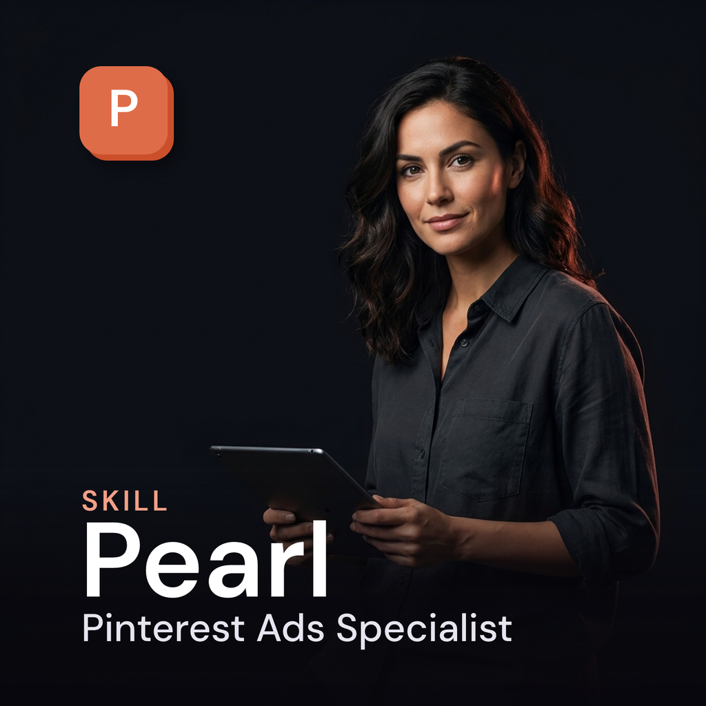 Pearl — Pinterest Ads Specialist AI Skill