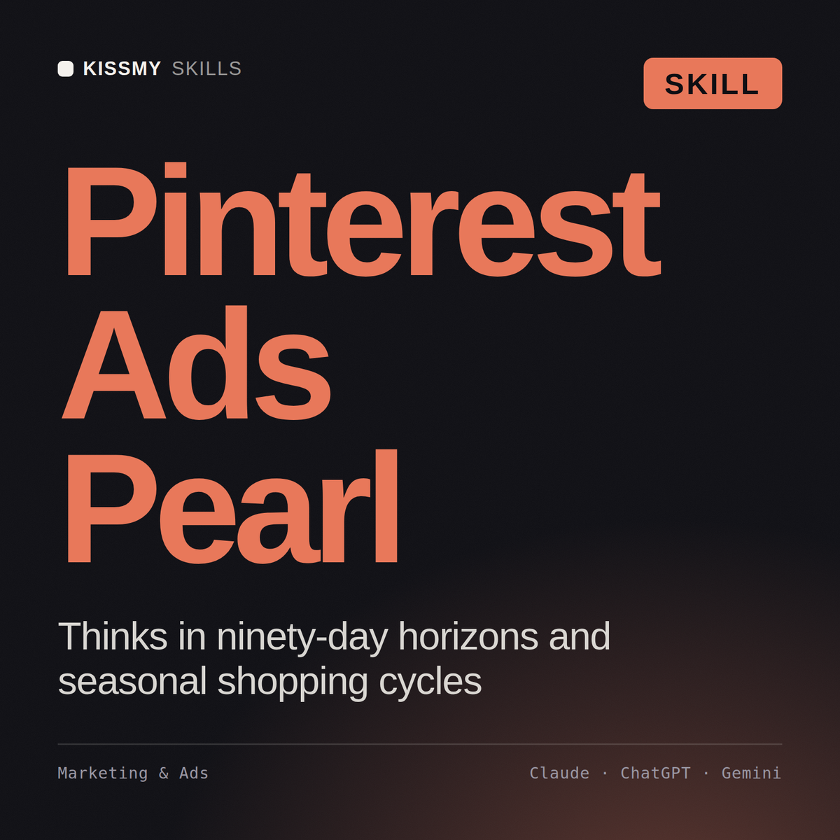 Pearl - Pinterest Ads Specialist AI Skill