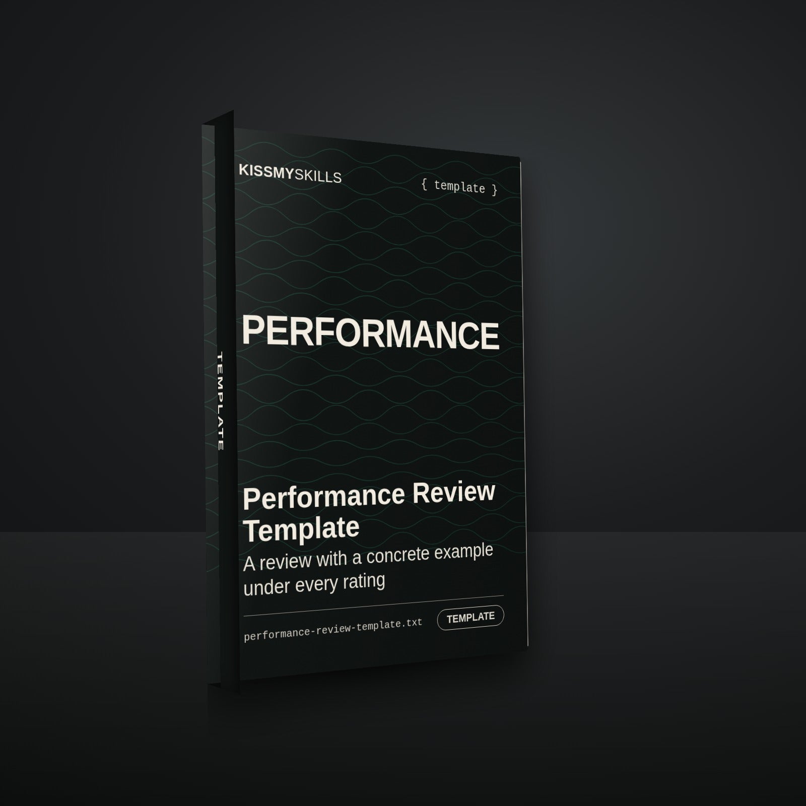 Performance Review Template cover