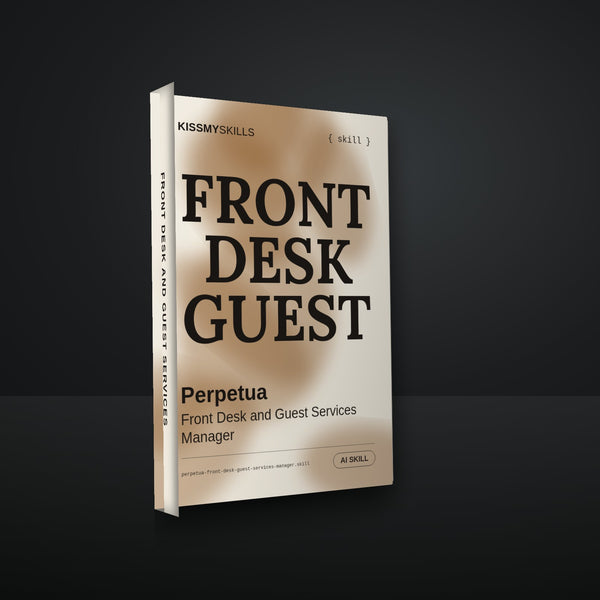 Perpetua - Front Desk and Guest Services Manager AI Skill cover
