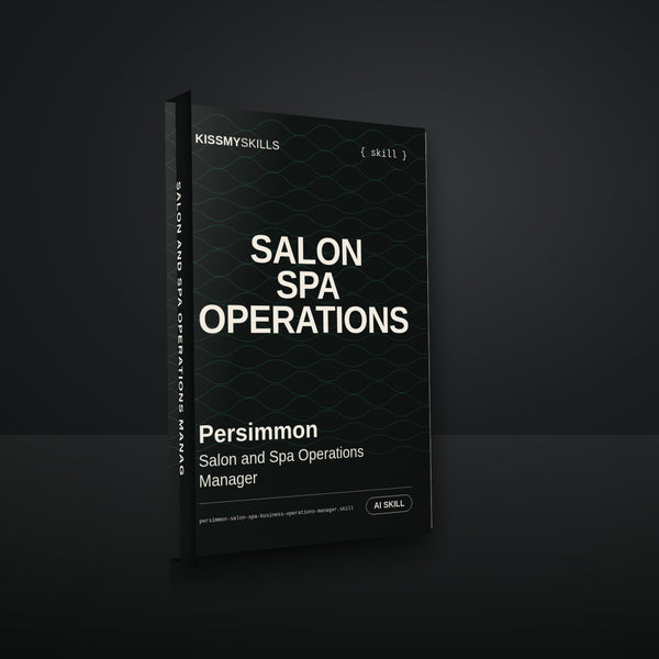 Persimmon - Salon and Spa Operations Manager AI Skill cover