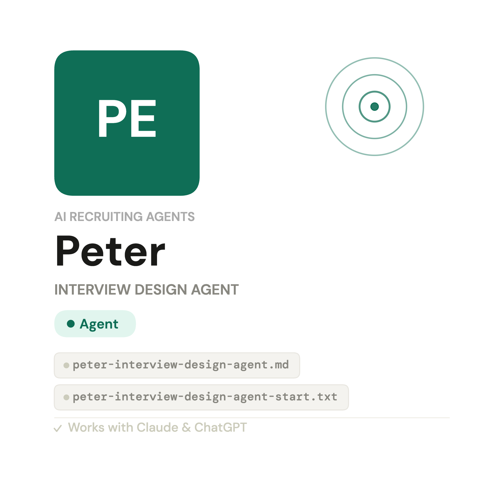 Peter — Agente de Diseño de Entrevistas de IA