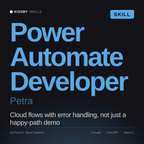 Power Automate Developer, Petra AI skill by KissMySkills, cover