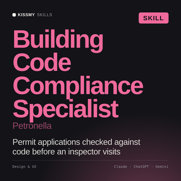 Building Code Compliance Specialist, Petronella AI skill by KissMySkills, cover