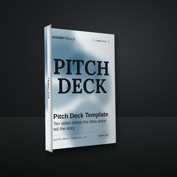 Pitch Deck Template cover