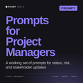 Prompts for Project Managers AI prompt by KissMySkills, cover